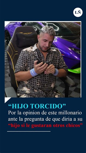 "SI EL PROBLEMA FUE QUE LO CRIO UNA AMA DE CASA" #argentina #lanacion #lgtb