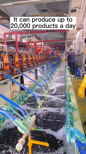 It can produce up to 20000 products a day #electroplating🤣🤣🤣 #electroplated #electroplatingchemical #nickelplanting #nickelplated #foryou