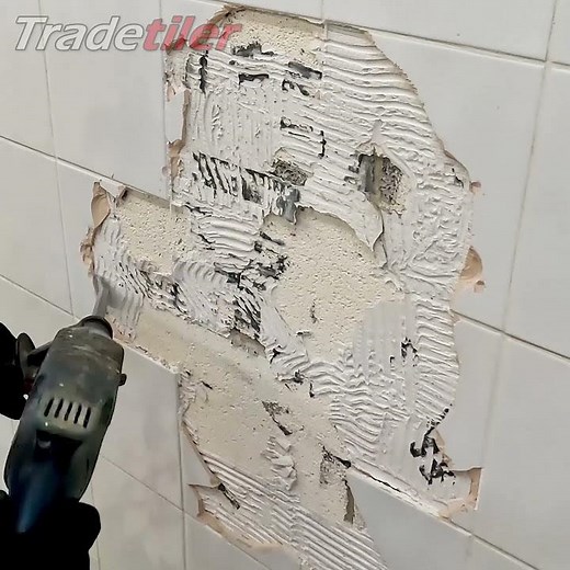 Demo of our SDS PLUS 45mm Tile Removing Chisel