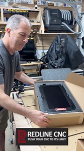 16K views · 95 reactions | One of the first sightings of the new Redline CNC controller in the wild. I'm replacing the Masso controller on my Onefinity CNC with this beautiful color screen and more options.@Redlinecncofficial @onefinitycncofficial #cnc #carving #machining #cnccarving #spindle | Making At Home | Facebook