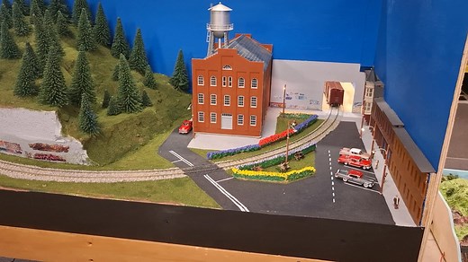 Aaron Durkin's new build HO mini-layout, on debut during "Carnival of Trains". Action from Sunday September 21, 2025. | Toowoomba Model Railway Club Inc. | Facebook