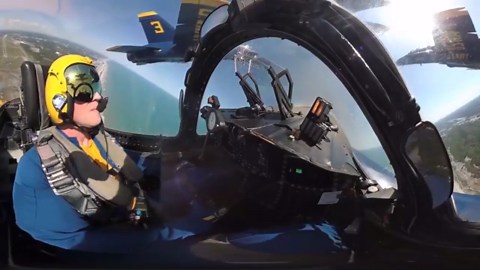 Blue Angels Pilot Flying • Cockpit MAX View