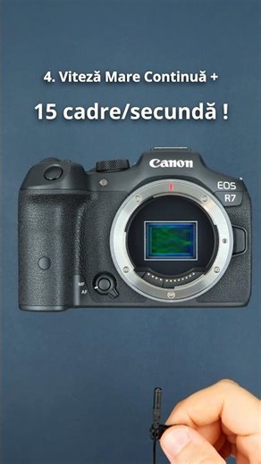 Canon R7 - Sunetul Obturatorului În Toate Modurile De Declanșare