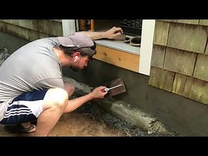 Parging Cement Board, Part 2