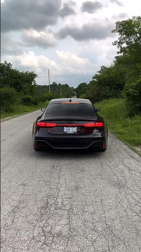 2023 Audi RS7: Launch Sequence