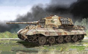 WOTB 8级经典重坦虎王 Tiger II