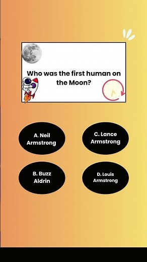 Only 1% Get This Right 🤯 | First Man on the Moon Quiz 🌕