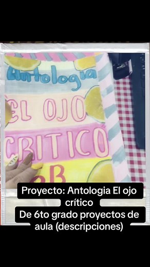 Proyecto Antología El Ojo Crítico - Ejemplos y Descripciones
