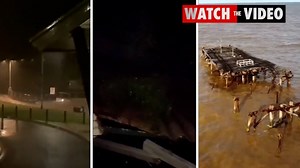 The fury of Cyclone Seroja hits Western Australia