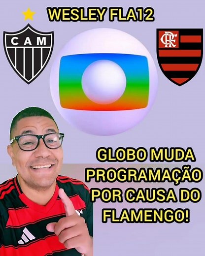 Globo changes its programming because of Flamengo! Where to watch Atlético MG vs. Flamengo?