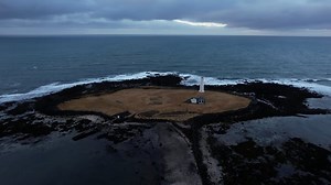 Lighthouse, Landmark, Waves. Free Stock Video