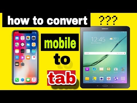 Convert Mobile to Tablet | Easy Tutorial | Mobile to Tablet Conversion | Step-by-Step Instructions