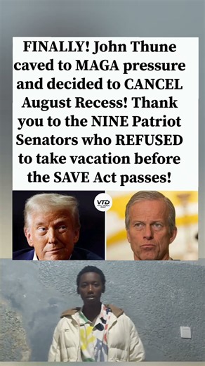 Pressure mounts on Senate leadership over August recess and SAVE Act.