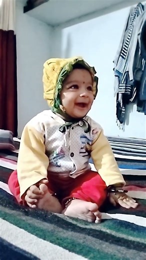 6 manth baby l hare krishna l #babyboy #babyshorts