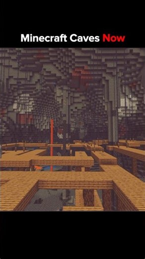 Exploring the Deepest Cave in Minecraft | #minecraft #roblox #shorts