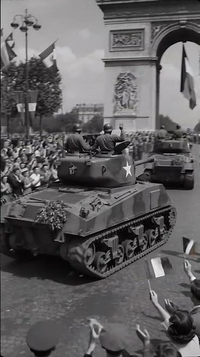 THE LIBERATION OF PARIS — AUGUST 1944 🇫🇷#wwii #history #ww2 #military #normandy