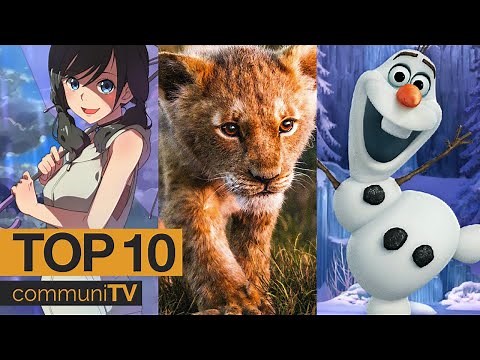 Top 10 Animated Movies of 2019