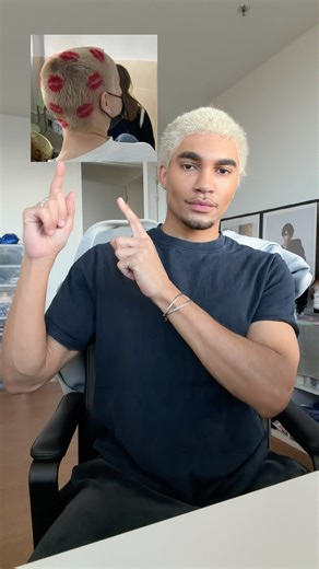 How to Style a Buzzcut Wig in a Creative Way Using Lipstick💋🔥#WigTransformation #CreativeHairstyle