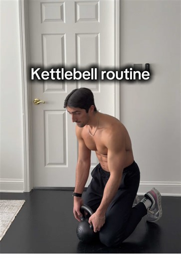 Upper body strength with lower-back support. This routine is built around control, not momentum. Every rep stays tight through the core, shoulders packed, and the hinge clean. The lower back isn’t moving the weight—it’s stabilizing it. Neutral spine, slow negatives, and full control from start to finish. Strong up top. Stable underneath. This is how you build strength that lasts. #kettlebell #kettlebellworkout
