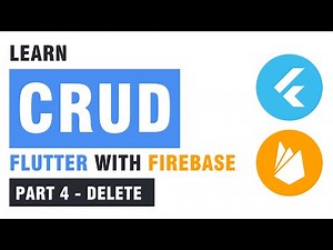 Flutter | How to perform CRUD with Firebase Realtime Database in Flutter | Delete Data