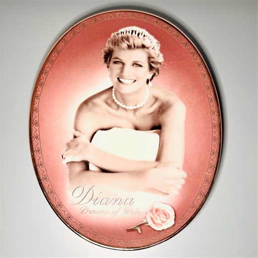 Princess Diana Plate 1998 Bradford Exchange Always Diana - Etsy