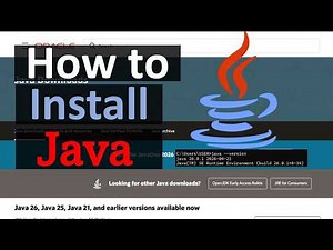 How to Install Java (JDK) in Windows 11 (Updated 2026) | Learning A-Z
