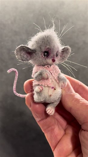 Handmade Miniature Mouse Art Doll Tutorial