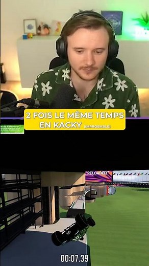 J'ai fait 2x le même temps en Kacky 🤯