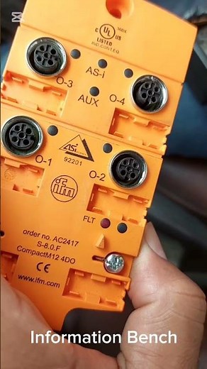 Ifm ASI AC2417 (Output) Module Addressing Via Addressing Tool