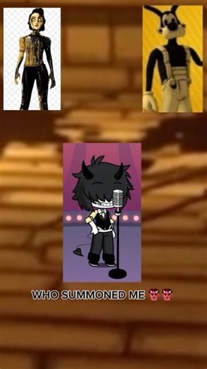 bendy accidentally scared both Boris and Audrey while he hungry #bendyandtheinkmachine