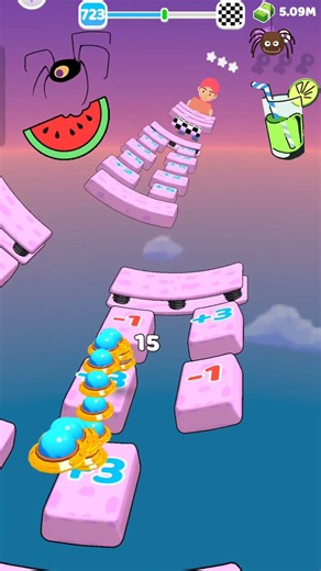 Ball Bounce Best Mobile Game Ever Level-722 Gameplay #shorts #games #asmrsounds #gaming