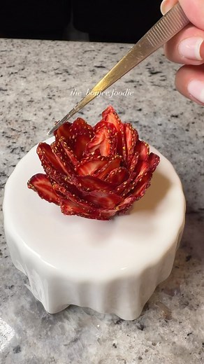 18K views · 96 reactions | Dehydrated Strawberry Rose - Part 1 I...