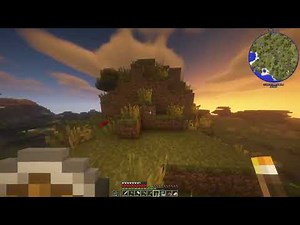 Jugando al Minecraft Java en Survival