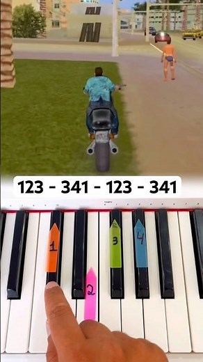 GTA Vice City – Easy Piano Tutorial 🎹🔥