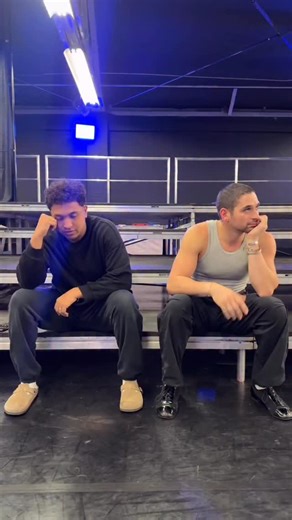 Always getting in trouble these two… @brandonarmstrong @alanbersten #dwts #dwtstour | Dancing With The Stars Live