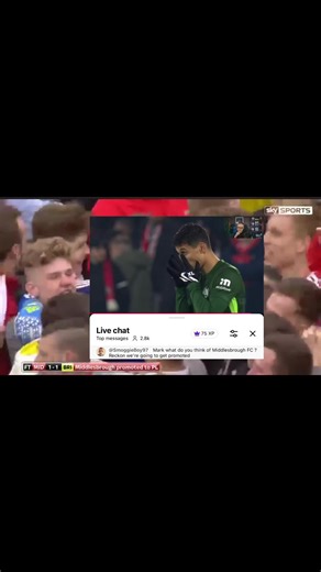 @ThatsFootballTV and the @The United Stand very own @Mark Goldbridge thinks @Middlesbrough FC will get promoted back to the @Premier League this season UTB hope so Mark ! 🔴⚪️ #MarkGoldbridge #Prediction #MiddlesbroughFC #Boro #PromotionRace