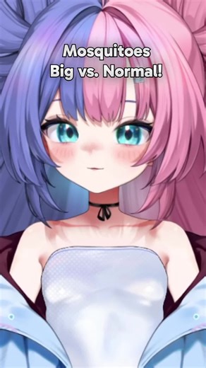 BIG BEAST MOSQUITO and Lucretia cant manage to pronounce its name! #aimotolucretia #vchoux #vtuber