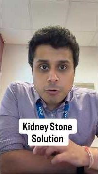 Best Kidney Stone solution.