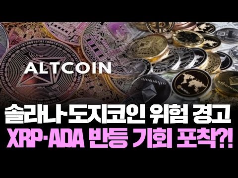 "Solana and Dogecoin shorts are exploding! Will XRP and ADA rebound?"