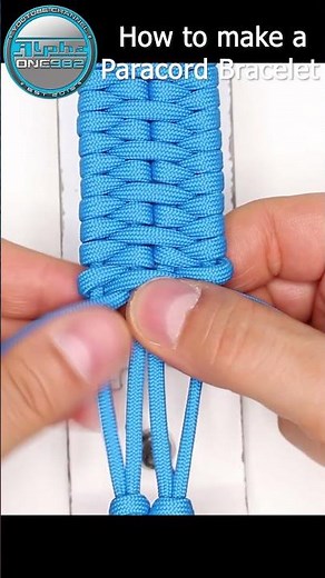 How to Make Fishtail Modified Wide Paracord Bracelet Tutorial DIY