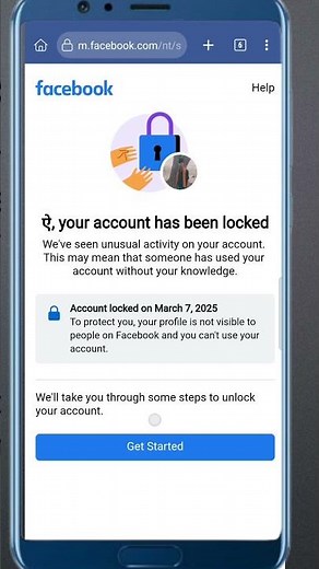 How to unlock fb fb unlock Your Account has been locked 🔐 Facebook ♥️