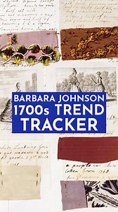 Barbara Johnson was just 8 years old when she began recording swatches of every new dress she had made. Each fabric sample was carefully placed into a little scrapbook, alongside notes about price, yardage, and where she wore it. She kept it going for nearly 80 years. Now preserved at the Victoria and Albert Museum, her “material account book” offers one of the most personal, detailed looks at 18th and 19th century fashion ever discovered. This is what it means to preserve fashion history. #Barb