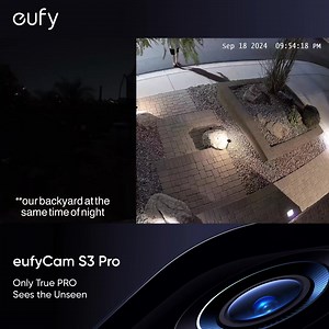 Nighttime security concerns? 🌞 eufyCam S3 Pro: MaxColor Vision™ for daylight clarity, SolarPlus™ for no battery swaps. See it! 👉https://www.eufy.com/eufy-security | eufy