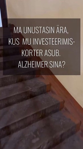 Kas investorid, kes omavad 25-50 korterit mäletavad, kus need kõik asuvad? Ma ei usu😂 Või siis on neil ilmselgelt parem mälu kui mul😂 Videos näide: kui ostad korteri koos üürilepinguga ja üürnik saab ideaalselt oma elu ja asjadega ise hakkama😛 ja sa ei ole aastate jooksul pidanud korterit kordagi väisama peale selle ostmist, siis ega ikka ei mäleta küll. Mis sissekäik, mis korrus, mis korpus jne🤷‍♀️... ja tore on kui võti veel ust avab😂 Vahel on lukud ka juba ammu välja vahetatud😂 Kuidas t