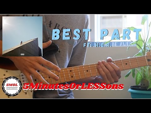 How to Play Daniel Caesar - Best Part (feat. H.E.R.) | Guitar Lesson w/TABs