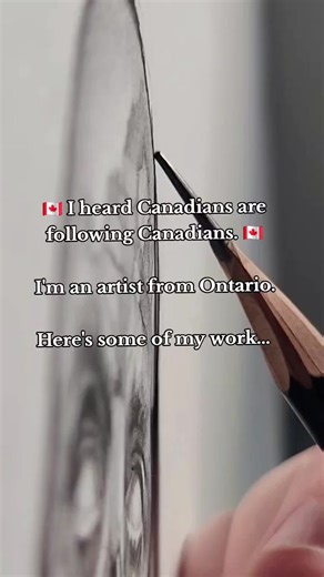 Just a small town girl tryna make a living with her art #artistoftiktok #canadian #canadatiktok #canadianartist #commonwealth #drawing