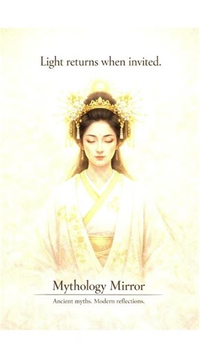 She Held Back Her Light and Everything Collapsed | Amaterasu #MythologyMirror #Shorts