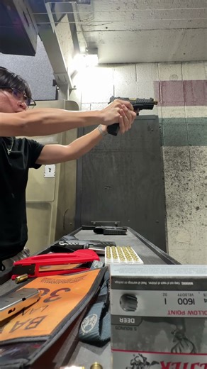 Beginner shooter with custom glock 19. I’ll take shooting advices