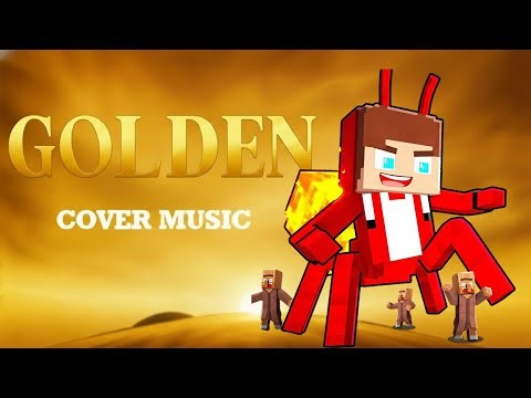 GOLDEN x JJ Vampire High School LOVE CURSE - Maizen Minecraft Animation ( Official Music Cover )
