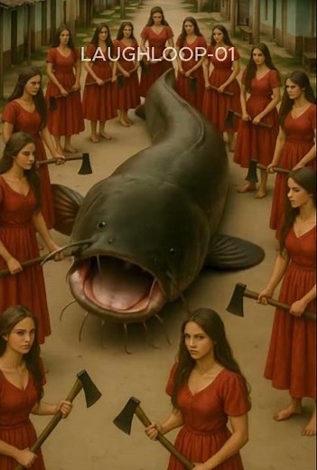 Heroic Rescue Team Saves Careless python from Giant Catfish Attack